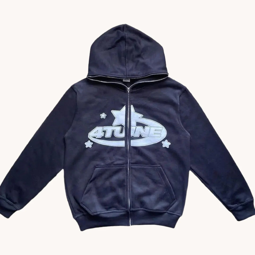 Rockstar Zip-Up Hoodie