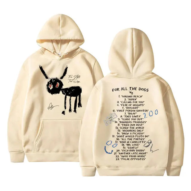 Rockstar For All The Dogs Hoodie