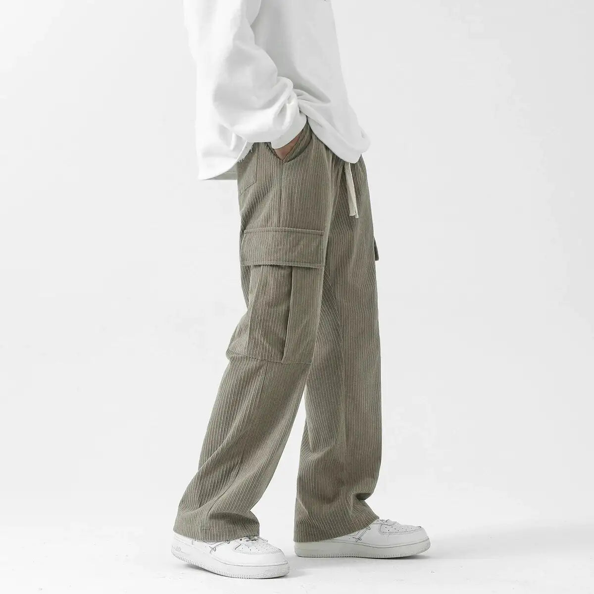 Rockstar Corduroy Cargo Pants