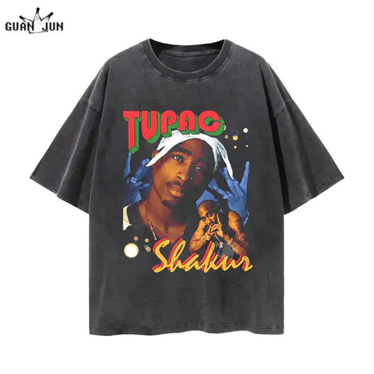 Rockstar Tupac Graphic Tee