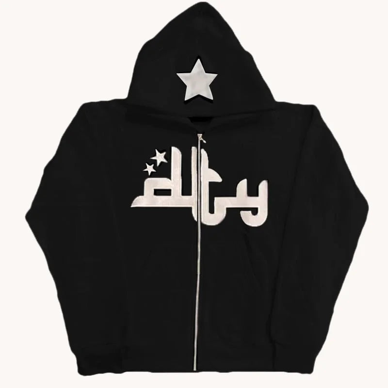 Rockstar Zip-Up Hoodie