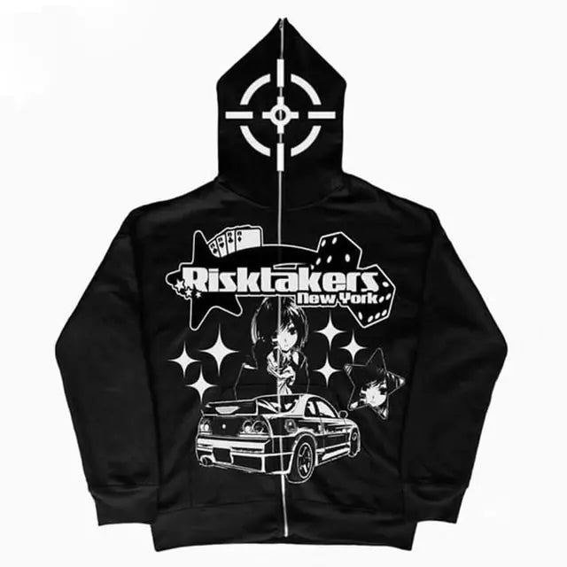 Rockstar Risktakers Zip Hoodie