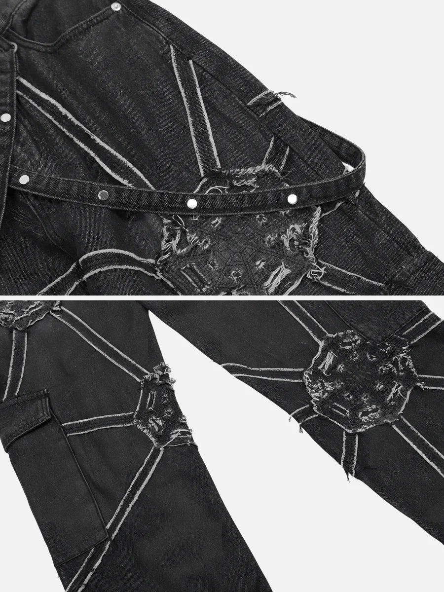 Rockstar Spider Denim Pants