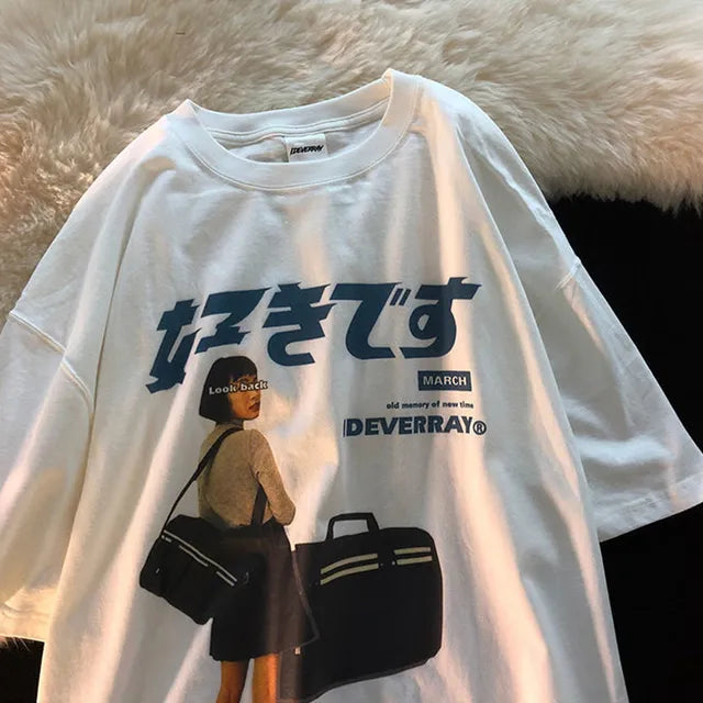 Rockstar Harajuku Kanji Oversized T-Shirt