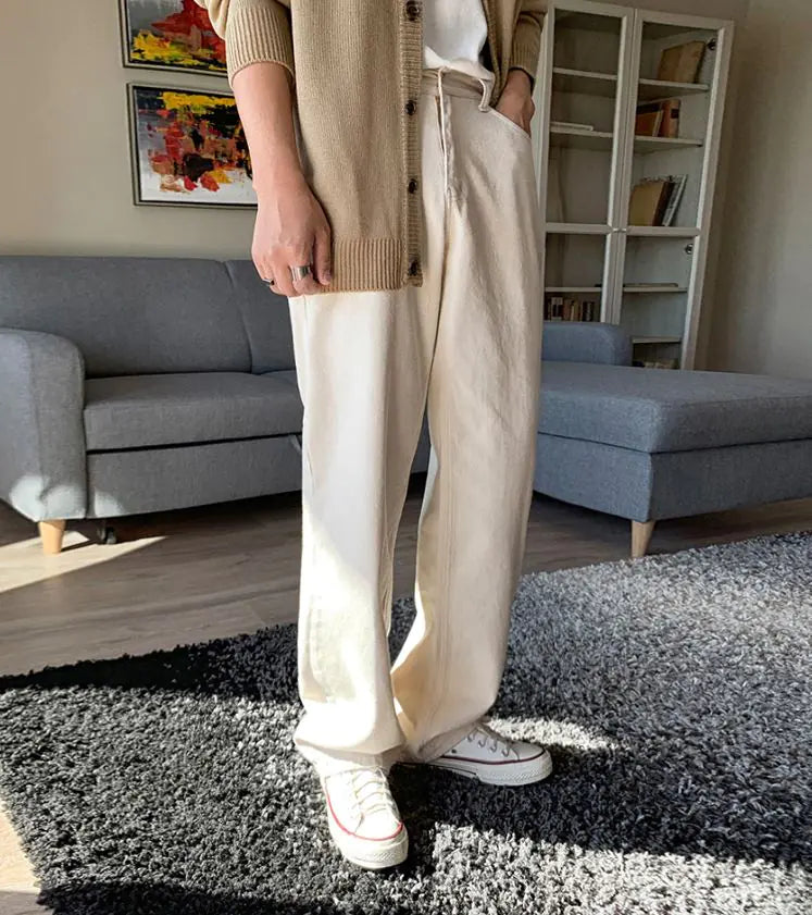 Rockstar VG Cream Wide Pants