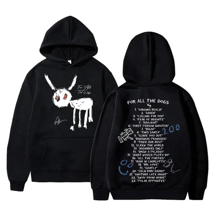 Rockstar For All The Dogs Hoodie